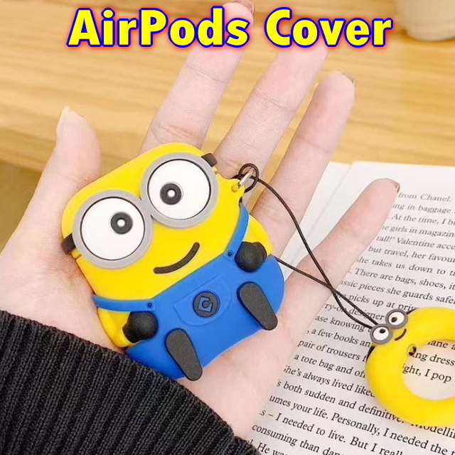 ヤフオク かわいいミニオン ボブデザインairpods第1世代