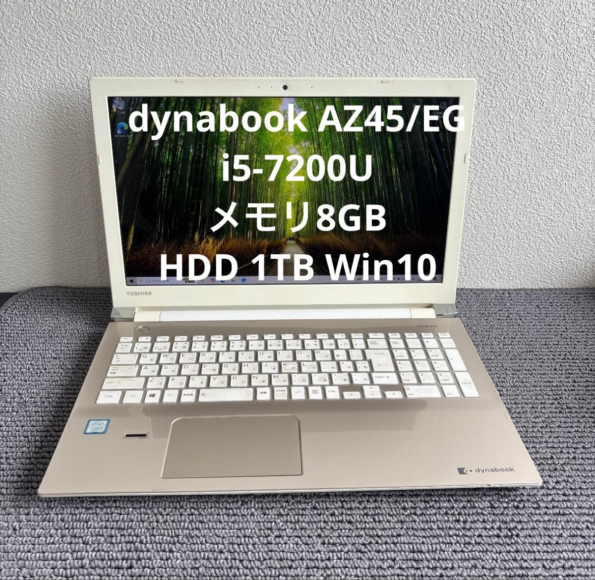 東芝dynabook AZ45/EG i5-7200U メモリ8GB HDD1TB Win10 #5918 東芝dynabook AZ45/EG i5-7200U メモリ8GB HDD1TB Win10 #5918