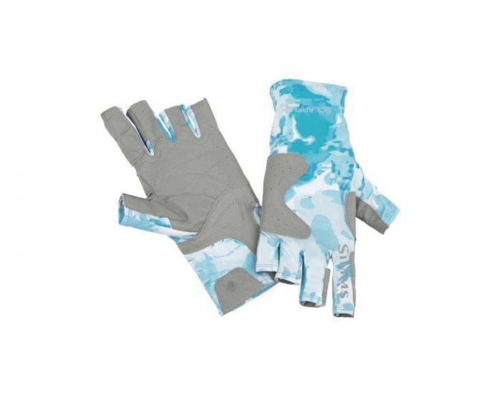 SIMMS シムス　SolarFlex Guide Glove ソーラーフレックス　ガイド　グローブ　Cloud Camo Blue クラウドカモブルー XL_画像1