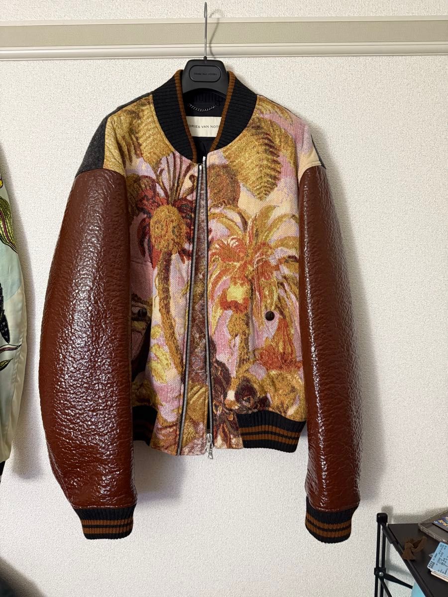 ジャケット・アウター DRIES VAN NOTEN bomber jacket 23ss DRIES VAN NOTEN 23AW Jacquard Bomber Jacket Lサイズ|Yahoo