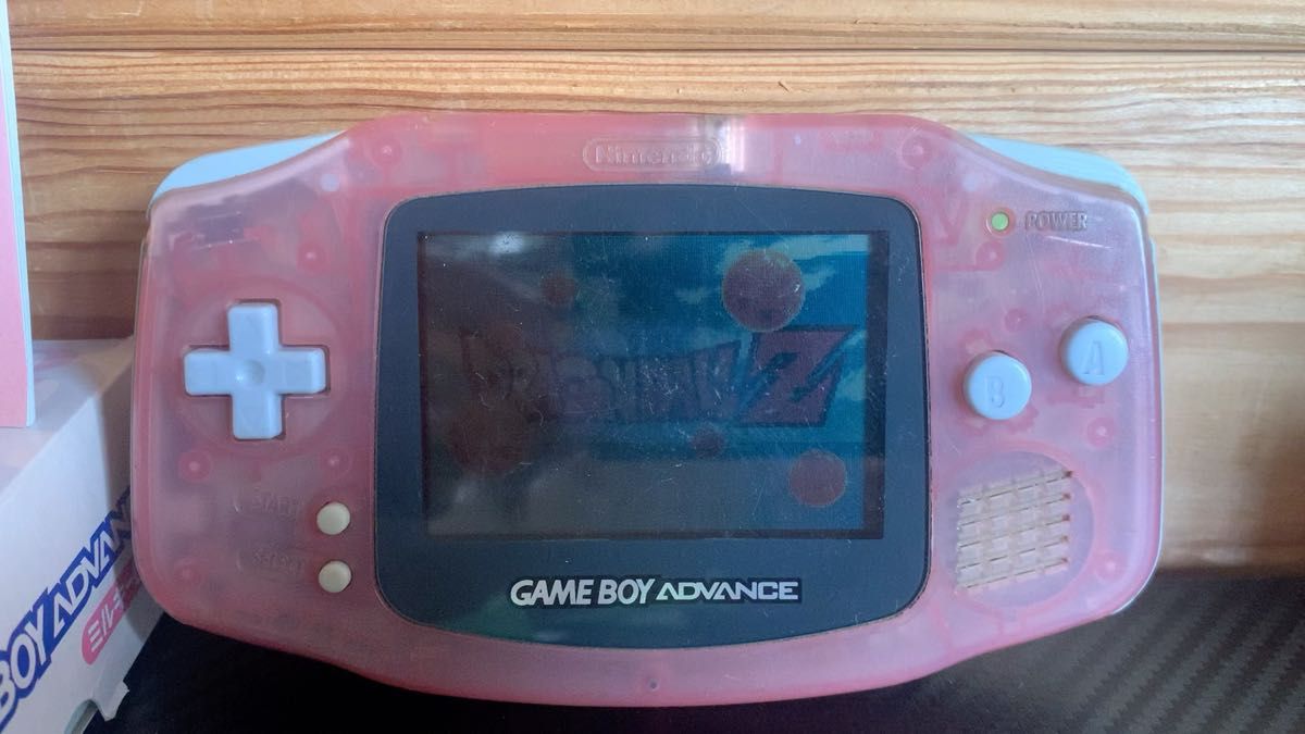 ゲームボーイアドバンス AGB-001 ピンク本体 動作確認済み おまけ箱付きソフト(クラッシュバンディクー)
