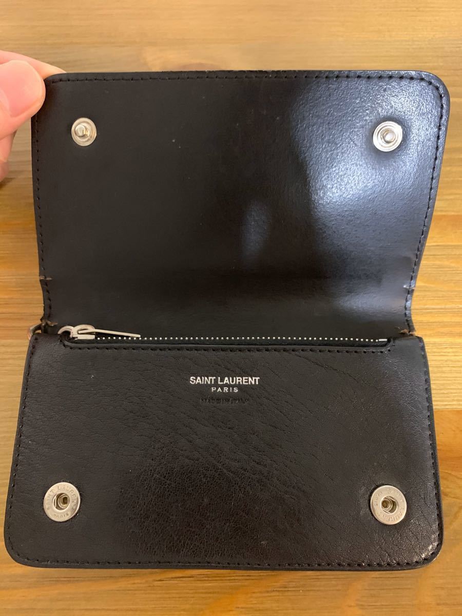 Saint Laurent サンローラン 財布 ウォレットチェーン|Yahoo Saint Laurent サンローラン 財布 ウォレットチェーン|Yahoo