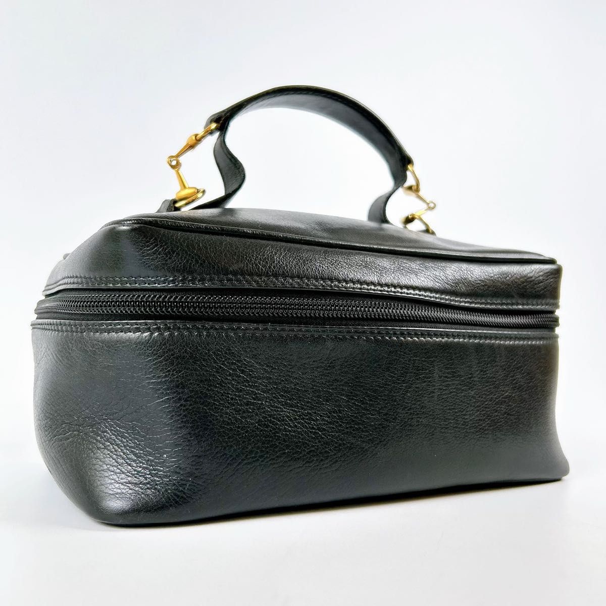 GUCCI グッチ レザー ホースビット バニティバッグ ポーチ