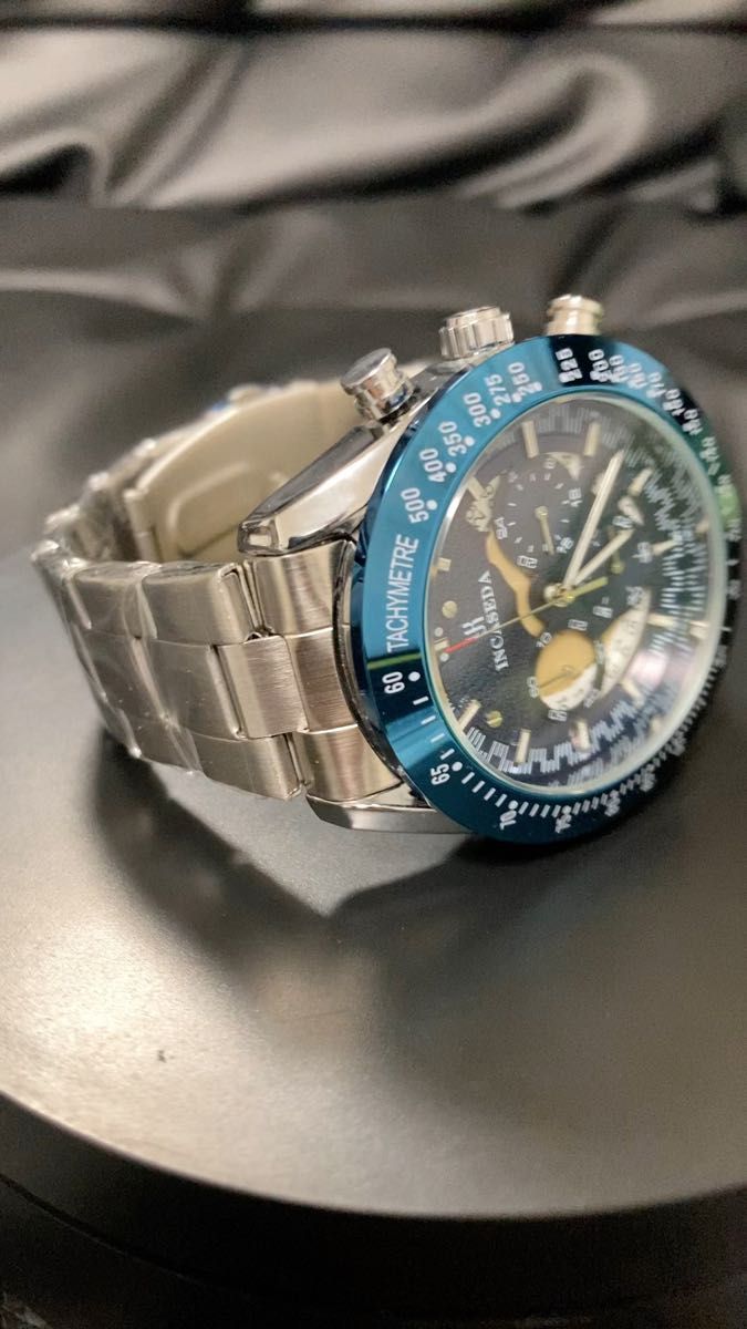 1440 メンズ腕時計 オマージュ クロノグラフ可動 ステンレスインビクタスチール 防水腕時計 ダイバーズ ミリタリー