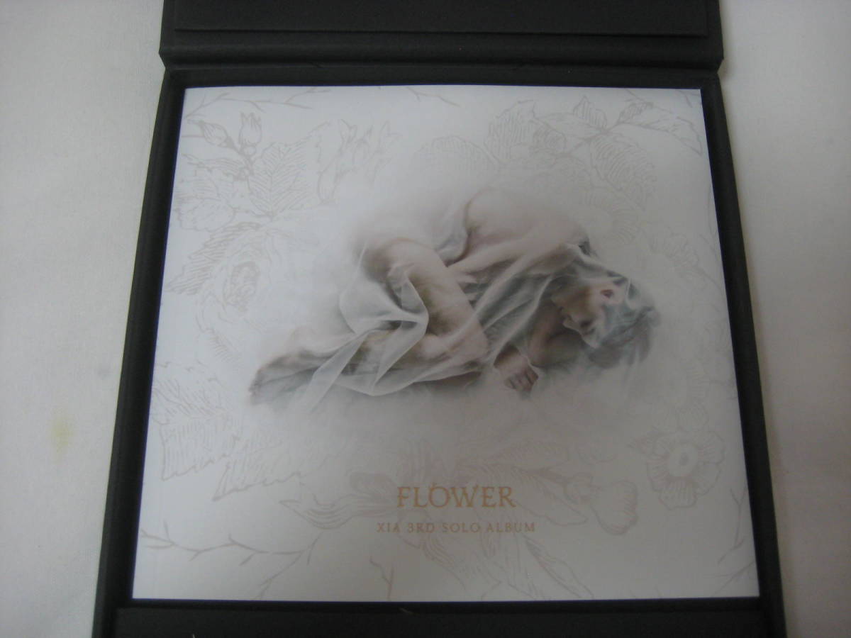 XIA★韓国版CD＋フォトブック★BOX仕様★ソロアルバム★3集★FLOWER★トレカ付き★シア ジュンス★JYJ_画像5