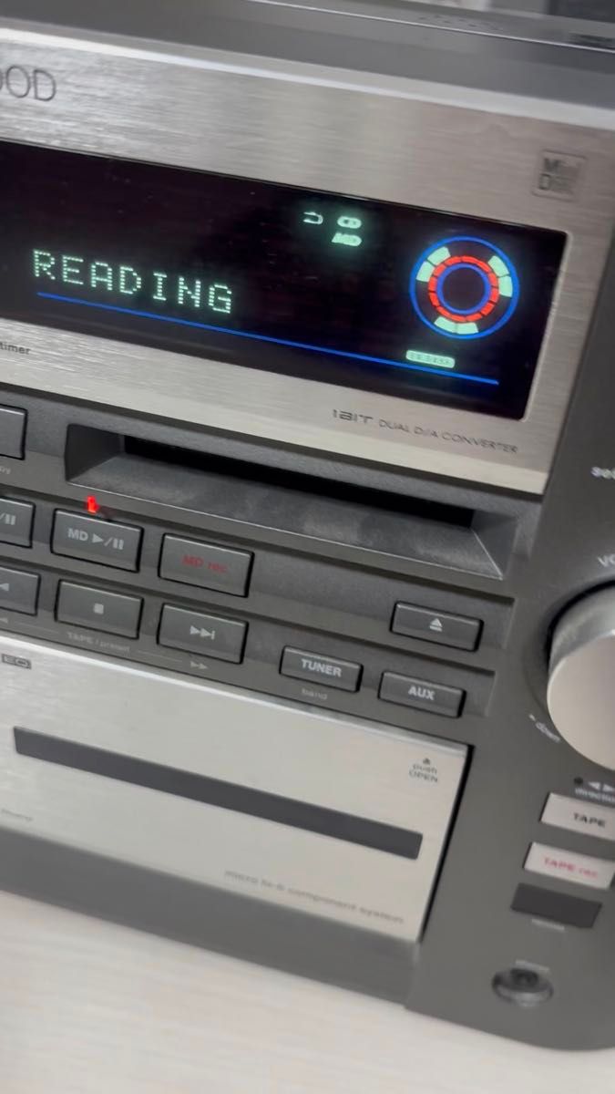 KENWOOD RXD-SE5MD(H) ※ジャンク品です