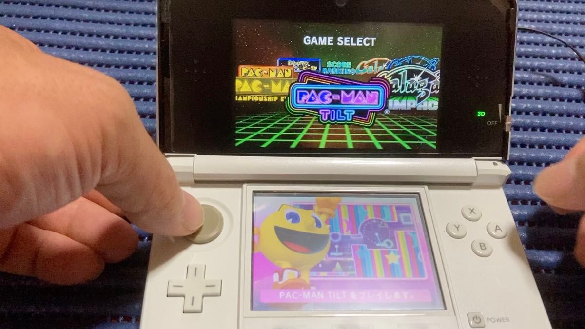 【3DS】 パックマン&ギャラガ ディメンションズ※表紙に若干ダメージあり。値下げ不可