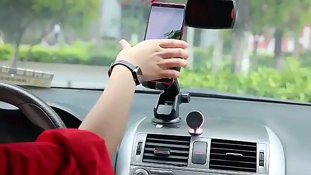車載スマホホルダー スタンド 伸縮アーム 臨時の ナビ ドラレコ にも