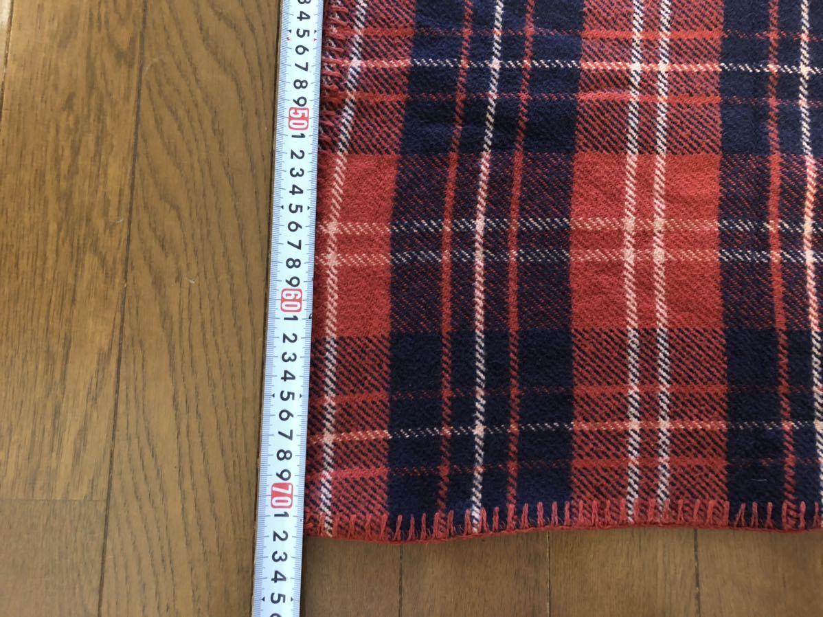 [OC]ZARA Blanket ザラ・ブランケット 暖かいひざ掛け　size(約)103cm×72cm_画像4