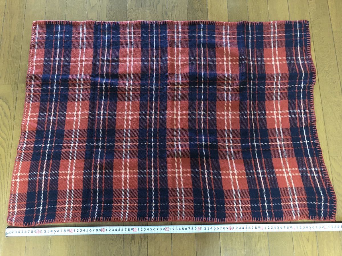 [OC]ZARA Blanket ザラ・ブランケット 暖かいひざ掛け　size(約)103cm×72cm_画像2