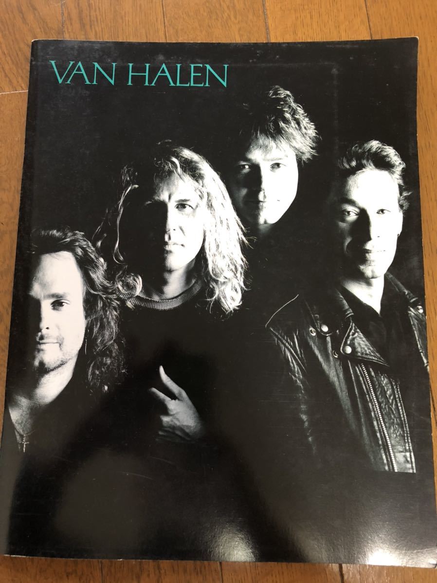 [MB]Van Halen OU812 Japan Tour 1989年 ツアー・プログラム 貴重品 大事に保管していたので綺麗です！