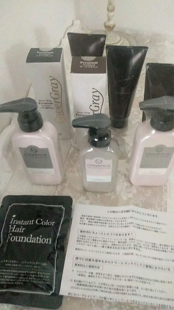 超得9点◆未使用】20000円未開封★白髪ケアクレイスパカラートリートメント カラーシャンプーヤクジョプラスカラートリートメント