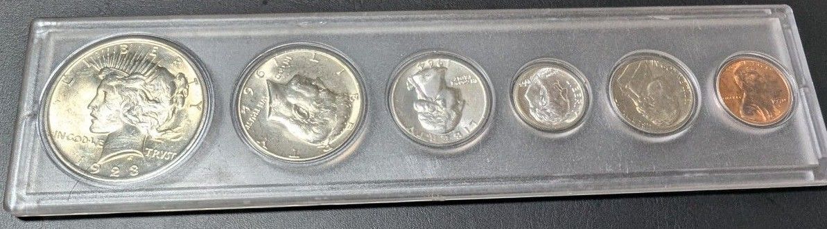 ピース ケネディクォーター ダイム銀貨 1964 アメリカ リバティコイン アメリカ ピース銀貨 ケネディ銀貨 クォーター ダイム 銀貨 1964