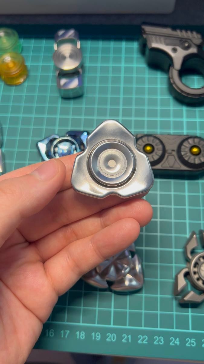 「正規品」GL EDC ハンドスピナー フィジェットトイ ステンレス製