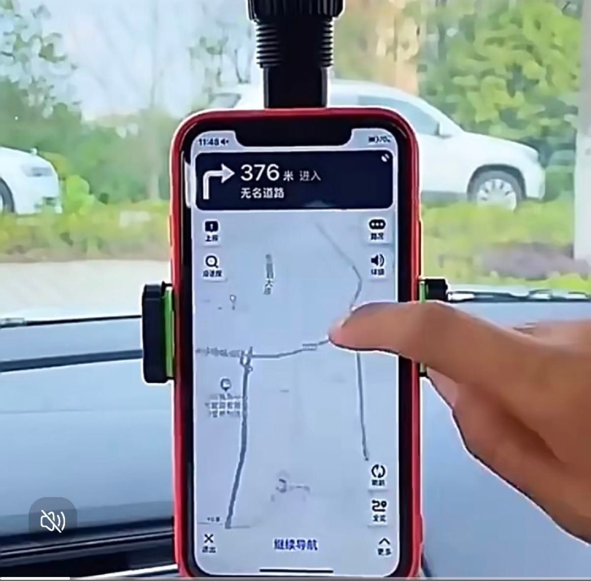 スマホホルダー iPhone 車載 スマホスタンド 車アクセサリー