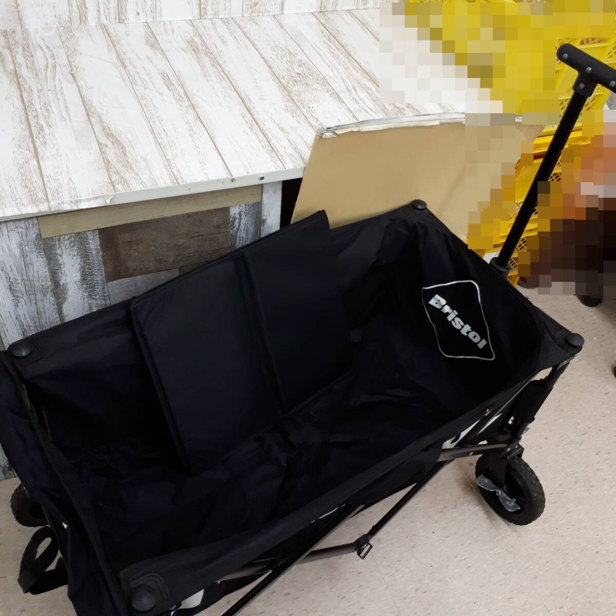 靴735-182♪【送料未定・約140~】F.C.R.B Real Bristol FIELD CARRY CART FCRB-250116 折りたたみ キャリーカート