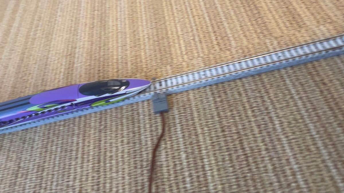 10-942 500系 新幹線エヴァンゲリオン初号機塗装タイプ 8両セット (動力付き) Nゲージ 鉄道模型 KATO 中古品