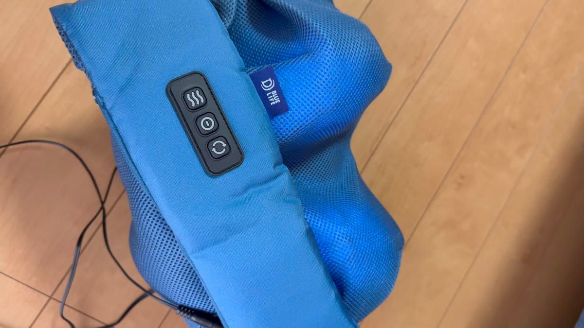 ドクターエア 3Dネックマッサージャープレミアム BLUE LIFE MN-08BLS