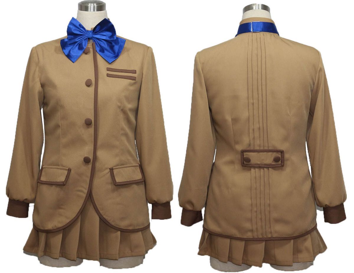 cos2221Fate/EXTRA女主人公 岸波白野 月海原学園男女制服 コスプレ衣装