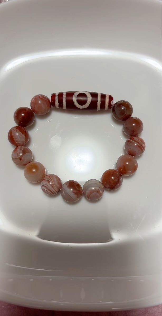瑪瑙 12mmパワーストーン 天然石 ブレスレット