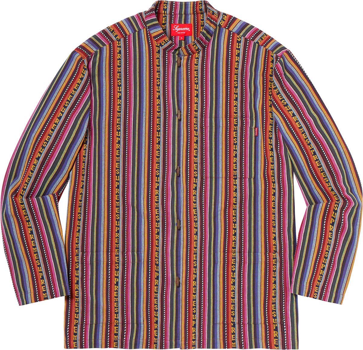 送料無料 M Supreme Woven Toggle Shirt Multicolor 送料無料 M Supreme Woven Toggle Shirt Multicolor