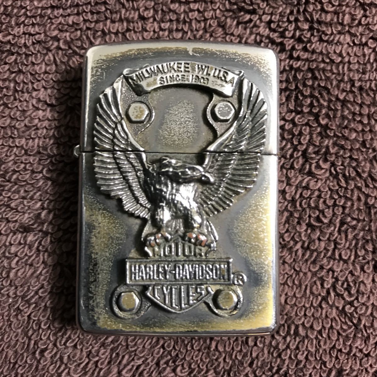 お値下げ 希少 zippo Harley-Davidson-