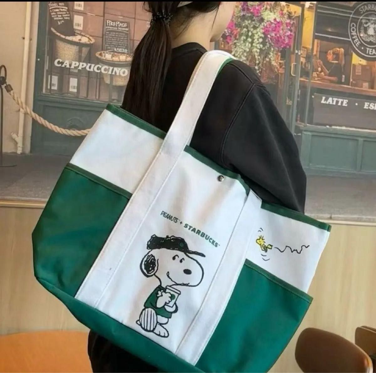 スターバックス　スヌーピー　トートバッグ PEANUTS