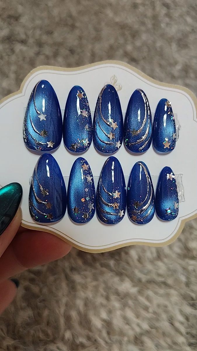*流れ星* マグネットジェルネイルチップ15469現品