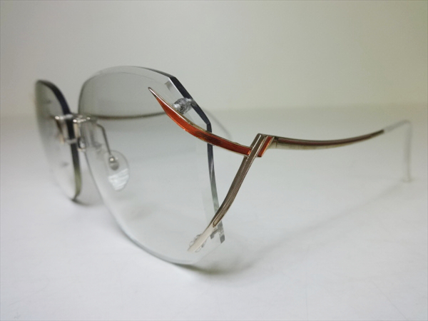 o24☆未使用 日本製 定価3.5万 ホヤ HOYA サングラス メガネフレーム 眼鏡 めがね 当時物 デッドストック レトロ ビンテージ 90's 80's☆_画像2