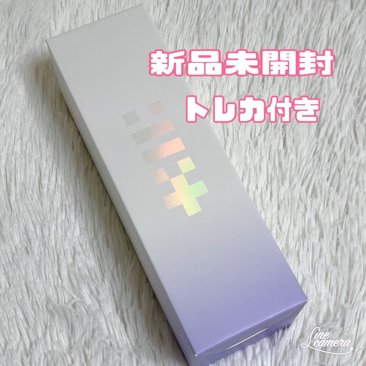 ILLIT 公式 トレカ付き 新品 ペンライト アイリット ファンコン ILLIT ペンライト トレカ付き 公式 新品未開封 アイリット