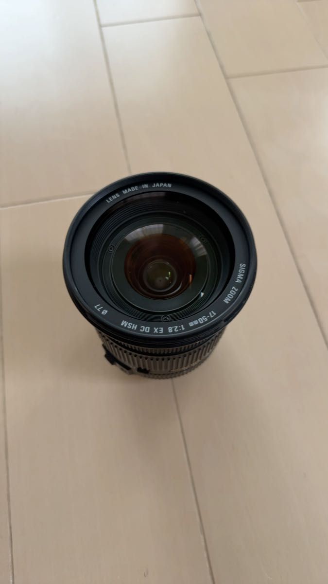 【美品】シグマ SIGMA ZOOM 17-50mm F2.8 EX DC HSM ペンタックスKマウント プロテクター付属
