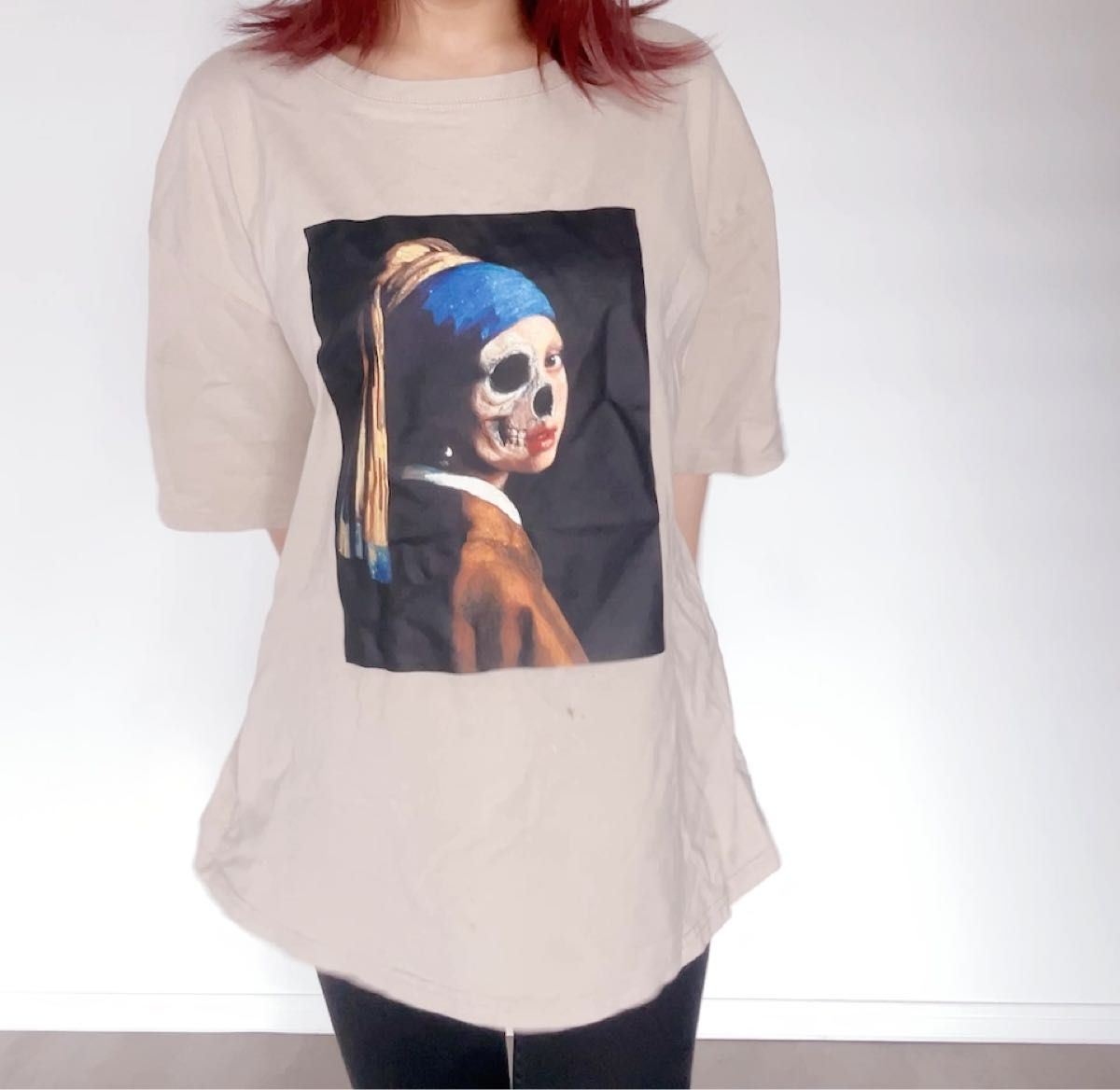 LA VIE EST BELLE(ラヴィエベル)プリント半袖Tシャツ メンズJPN:XL Tシャツ 半袖