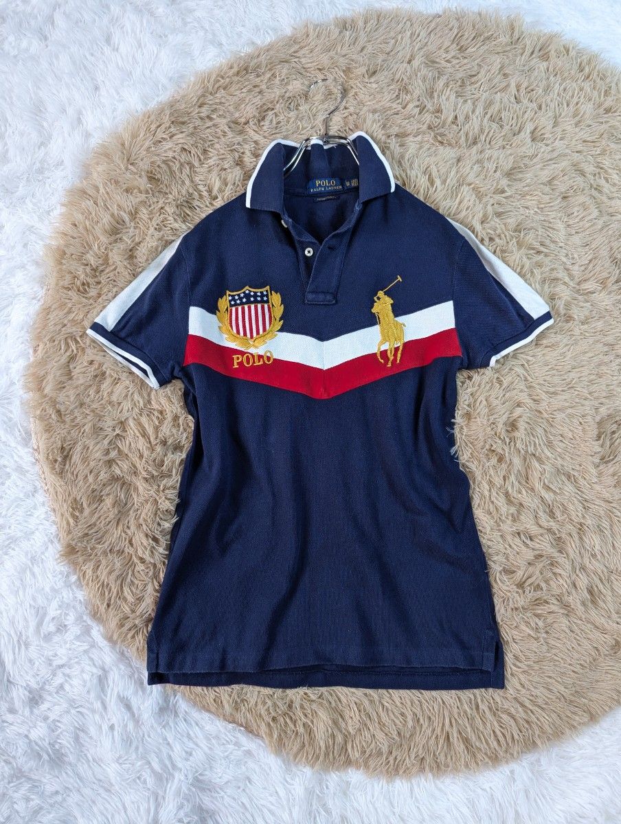 POLO RALPH LAUREN ポロラルフローレン ポロシャツ 刺繍 POLO RALPH LAUREN ポロラルフローレン ポロシャツ 刺繍
