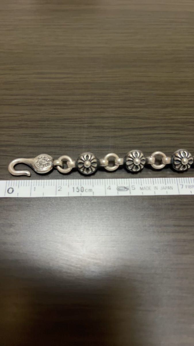 【中古品】クロムハーツ【CHROMEHEARTS】クロスボールブレスレット