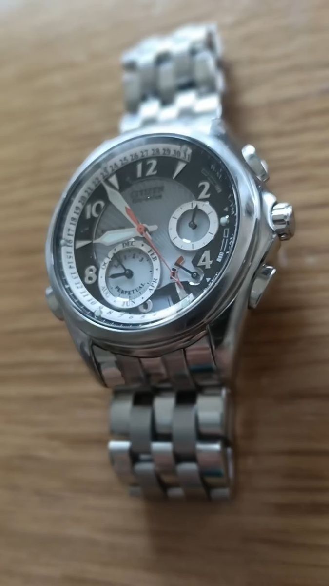 CITIZEN シチズン ミニッツリピーター コンプリケーション エコドライブ Eco-Drive G900 電池交換済稼働品美品