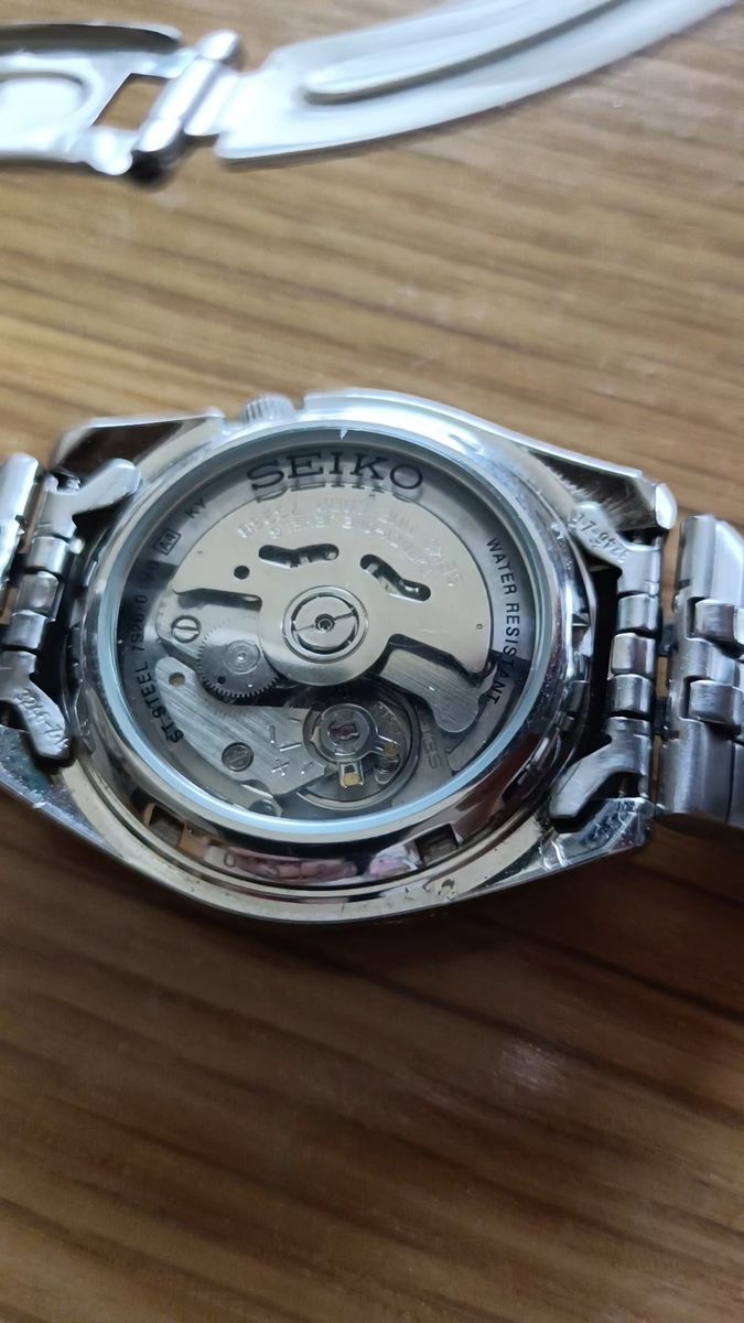 SEIKO 5ファイブ自動巻き 21石 腕時計 メンズ 稼働品