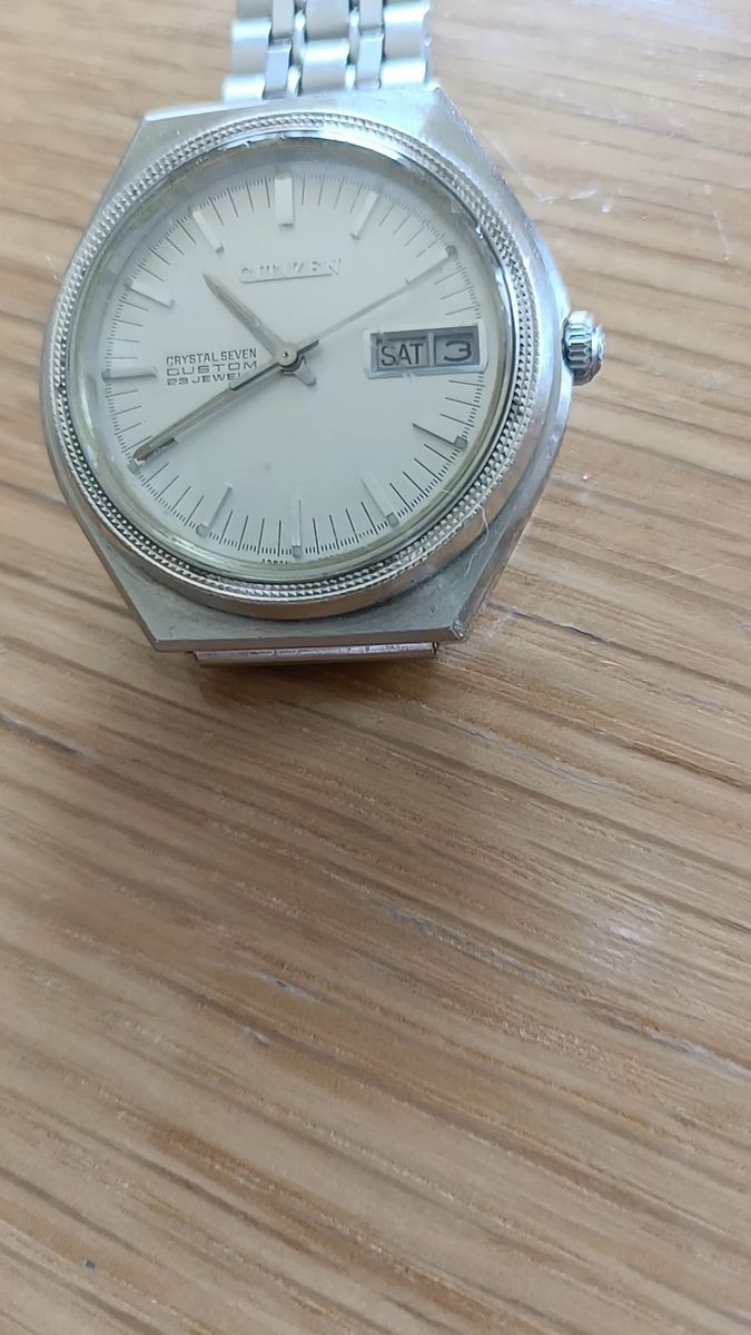 CITIZEN Crystal Seven Custom 腕時計自動巻稼働品