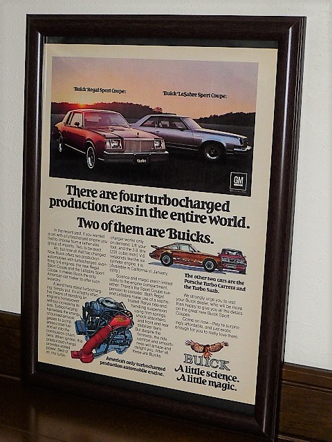 1977 year U.S.A. \'70s foreign book magazine advertisement frame goods Buick Regal Buick Reagal ( A4 size )