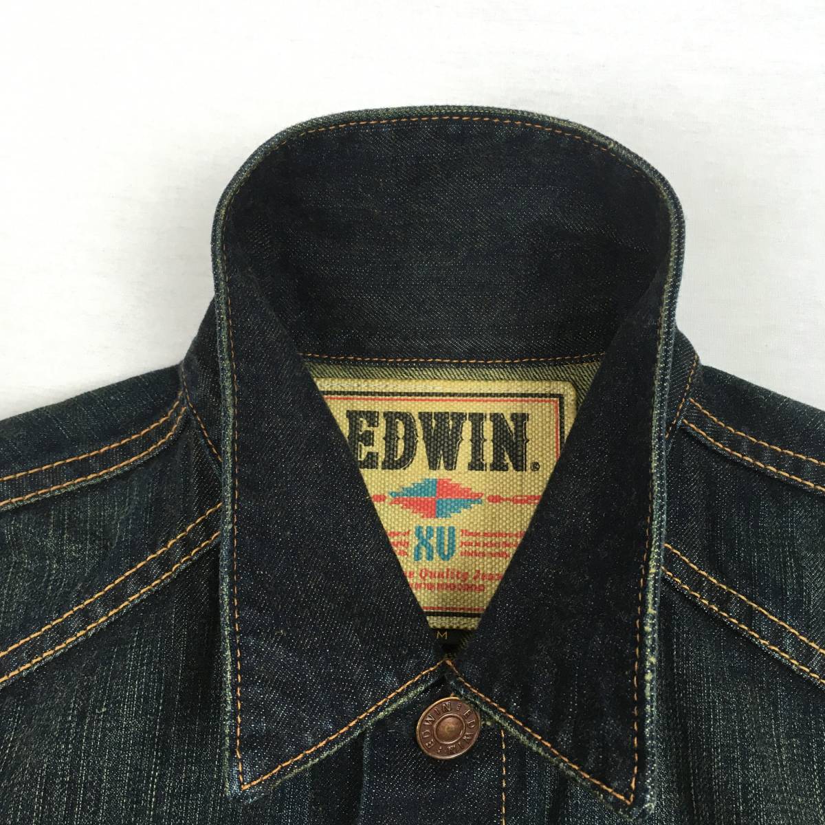 EDWIN エドウィン XV G10049 ジージャン デニムジャケット Mサイズ_画像2