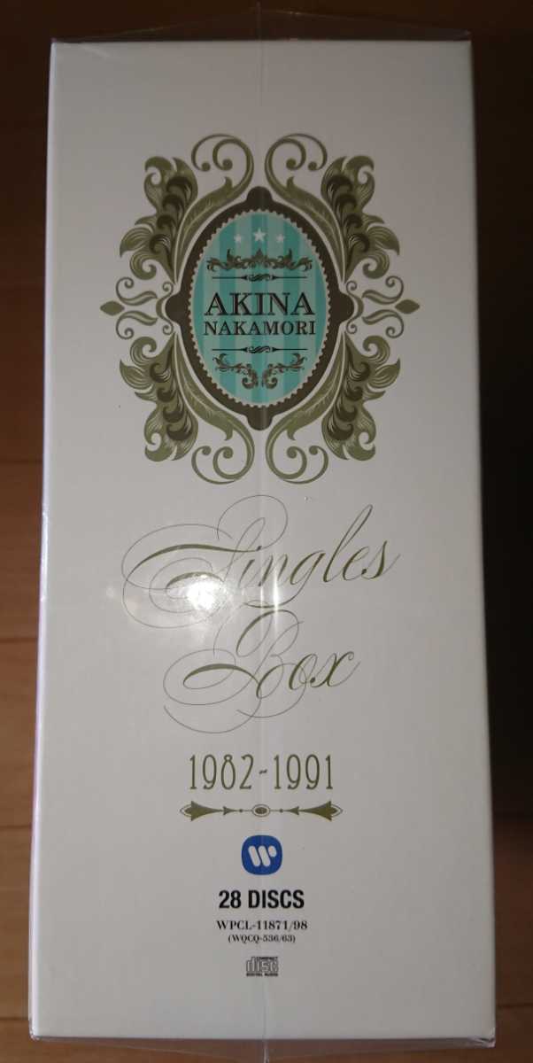 [ records out of production new goods ] Nakamori Akina [Singles BOX 1982-1991]*