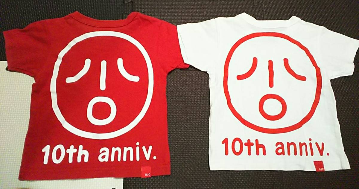 ヤフオク オジコ10周年限定モデル2枚組 Ojico半袖tシャツ2
