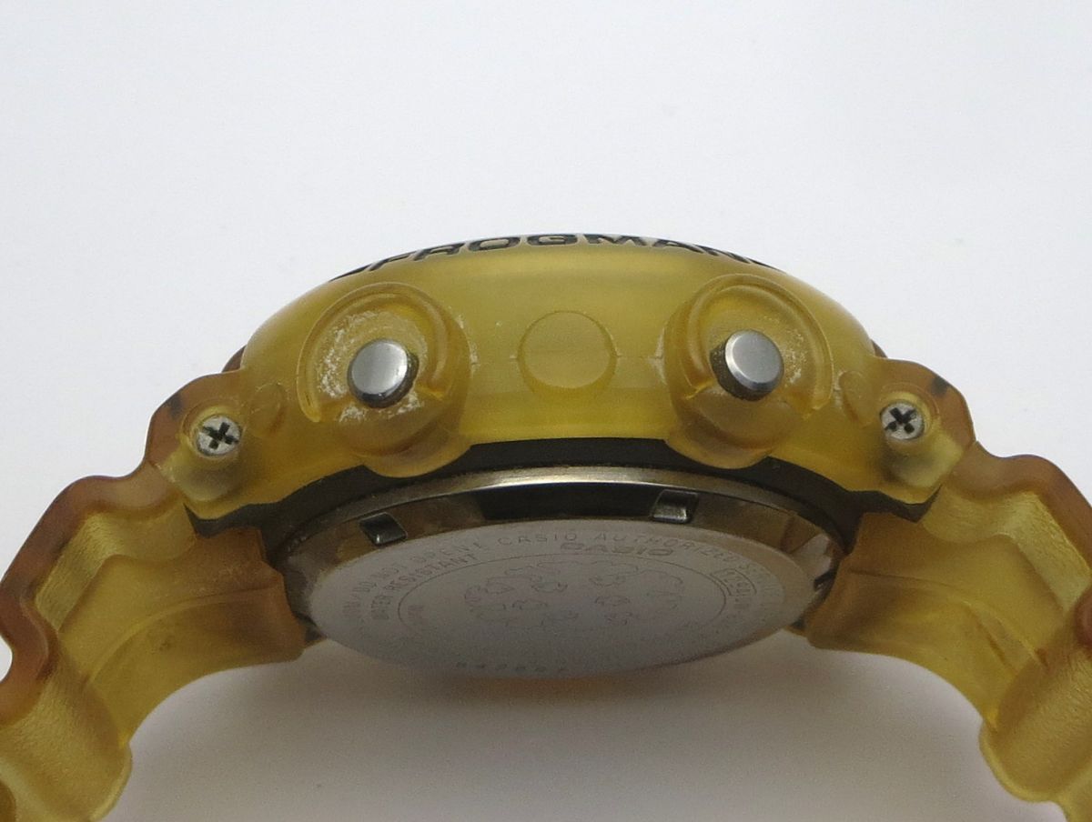 1000円スタート 腕時(shí)計(jì) CASIO カシオ G-SHOCK FROGMAN W.C.C.S. 1294 DW-8201WC クオーツ QZ エアダイバーズ 200M チタン WHO W60089