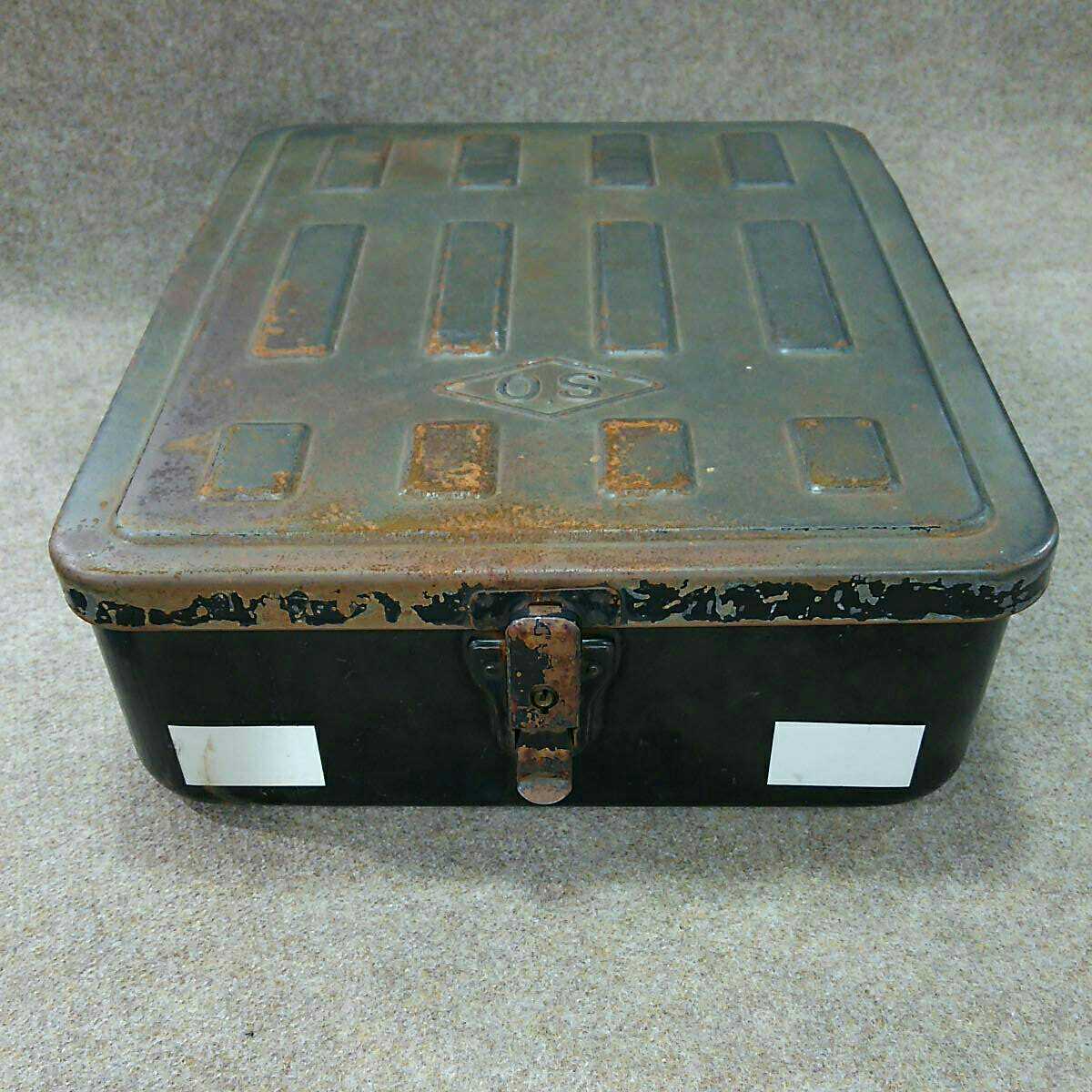 ヤフオク リアボックス 鉄箱 リアbox バイク カブ 昭和レ