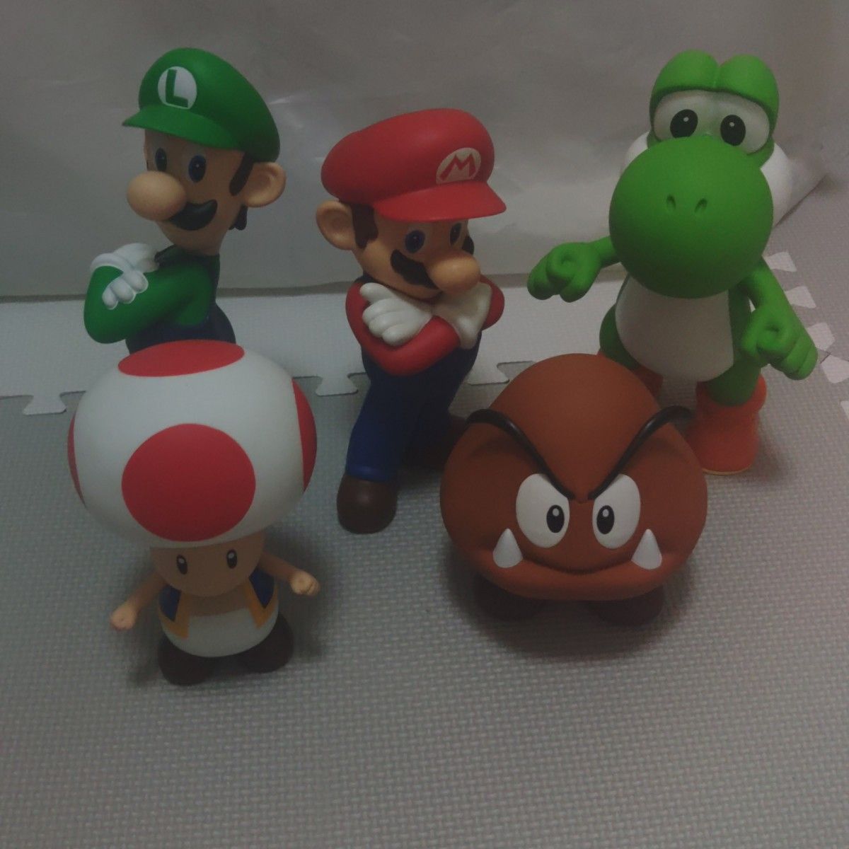 正規品 任天堂 スーパーマリオ ソフビ フィギュア 5体セット スーパーマリオDXソフビフィギュア 5体セット|Yahoo!フリマ(旧