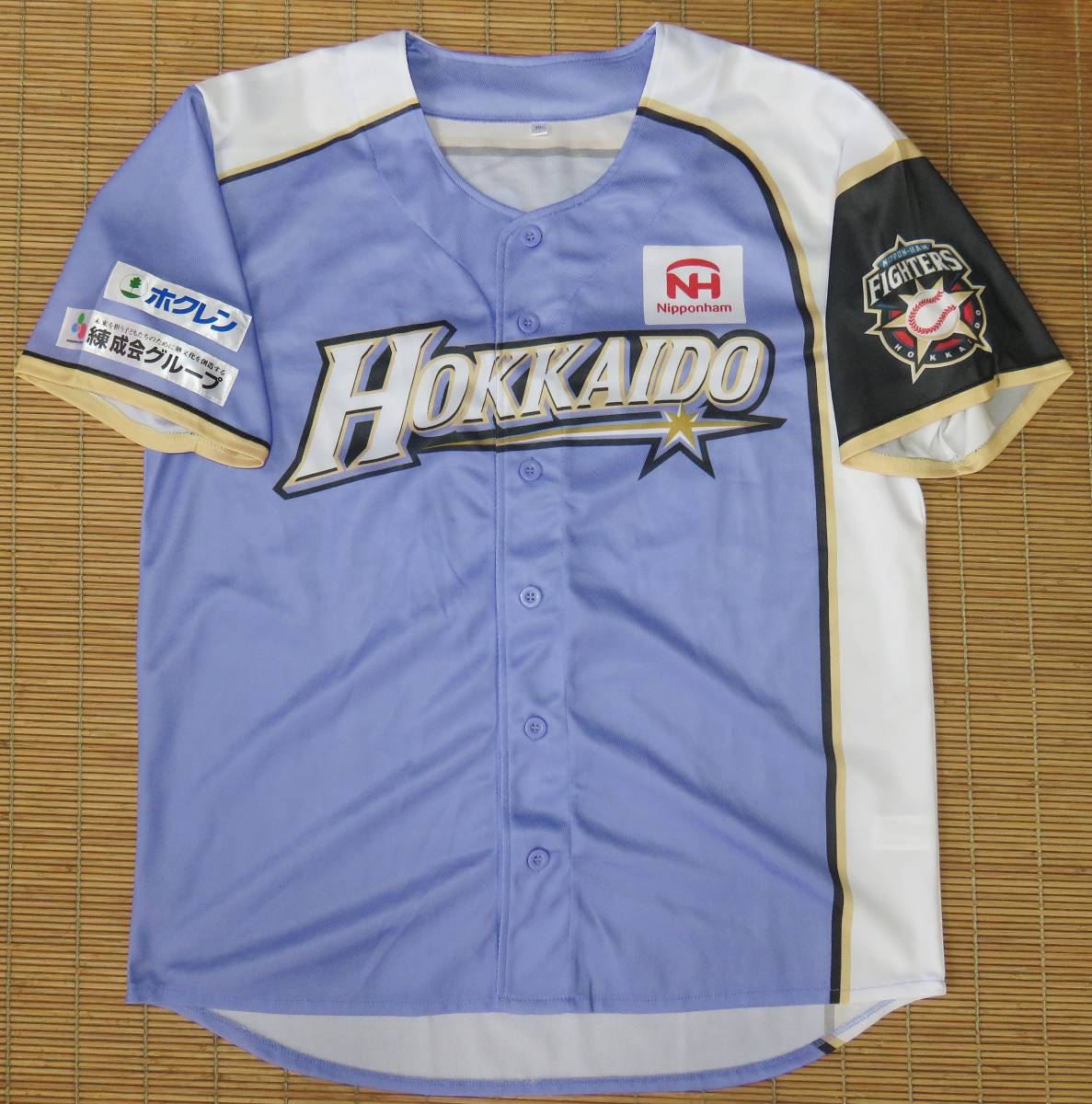 正規品 WE LOVE HOKKAIDO 2015 ラベンダー 北海道日本ハム・ファイターズ#63上沢 直之(専修大学松戸高校) ユニフォーム/ジャージ 専大松戸_画像2