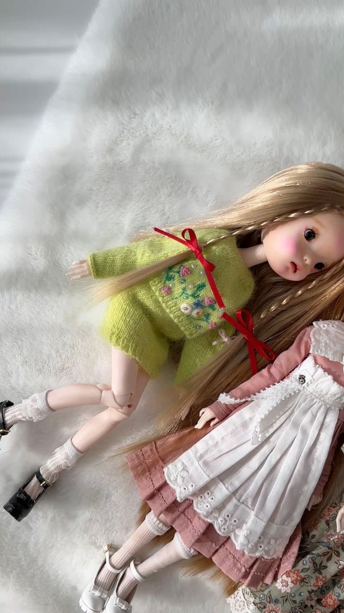 landoudou 1/6 dayuanbao カスタムドール bjd 人形 球体関節人形 ハンドメイド ウィッグ ブライス