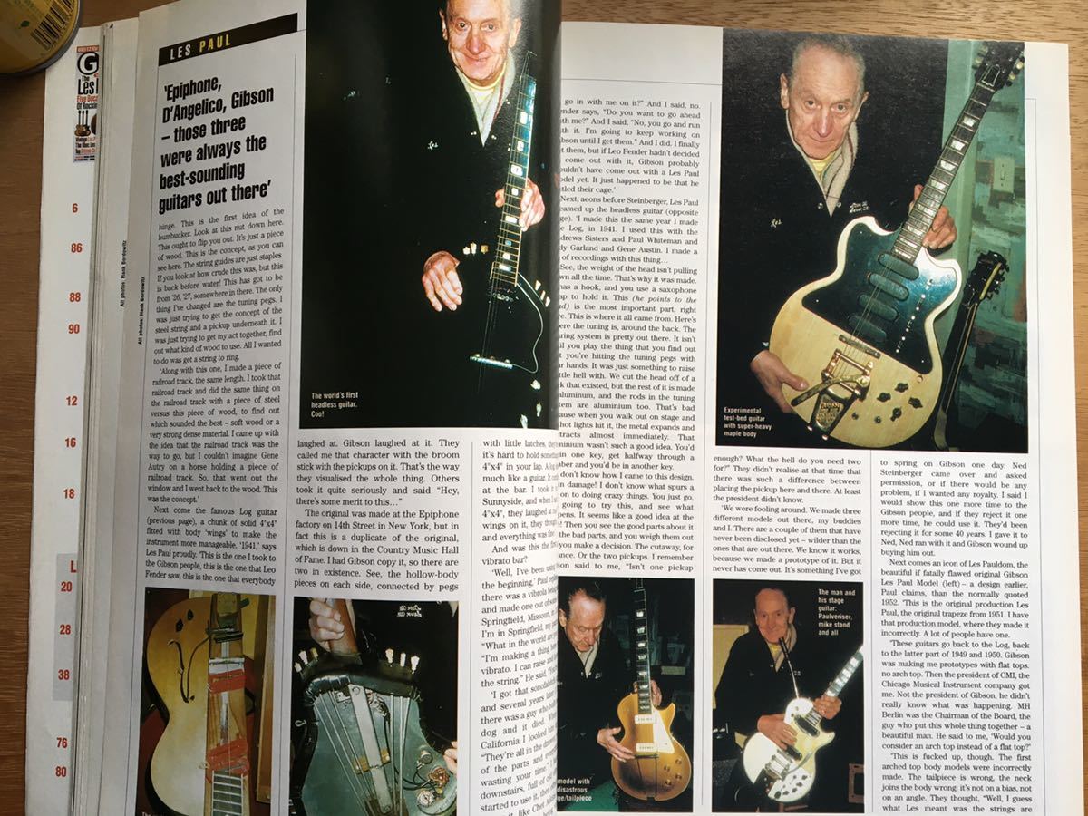 Guitar UK誌 2001年2月号 ギブソン、レス ポール、ボブ・ディラン_画像6
