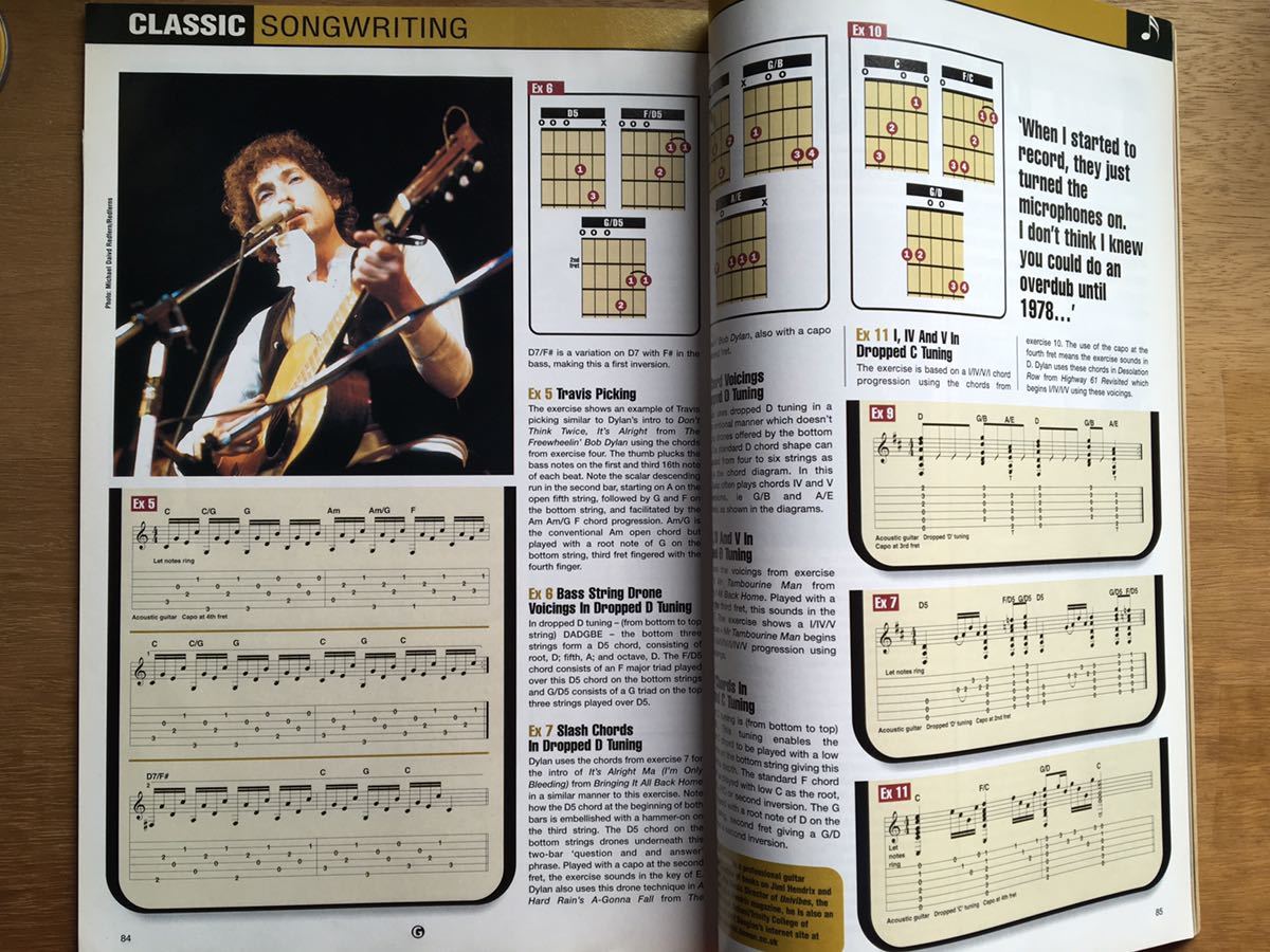 Guitar UK誌 2001年2月号 ギブソン、レス ポール、ボブ・ディラン_画像9