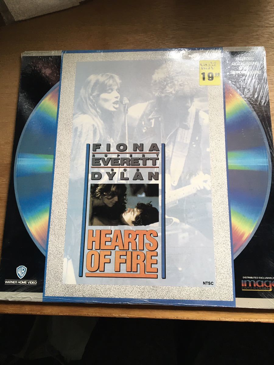 ボブ・ディラン HEARTS OF FIRE. US盤 レーザーディスク　フィオナ、Bob Dylan_画像1