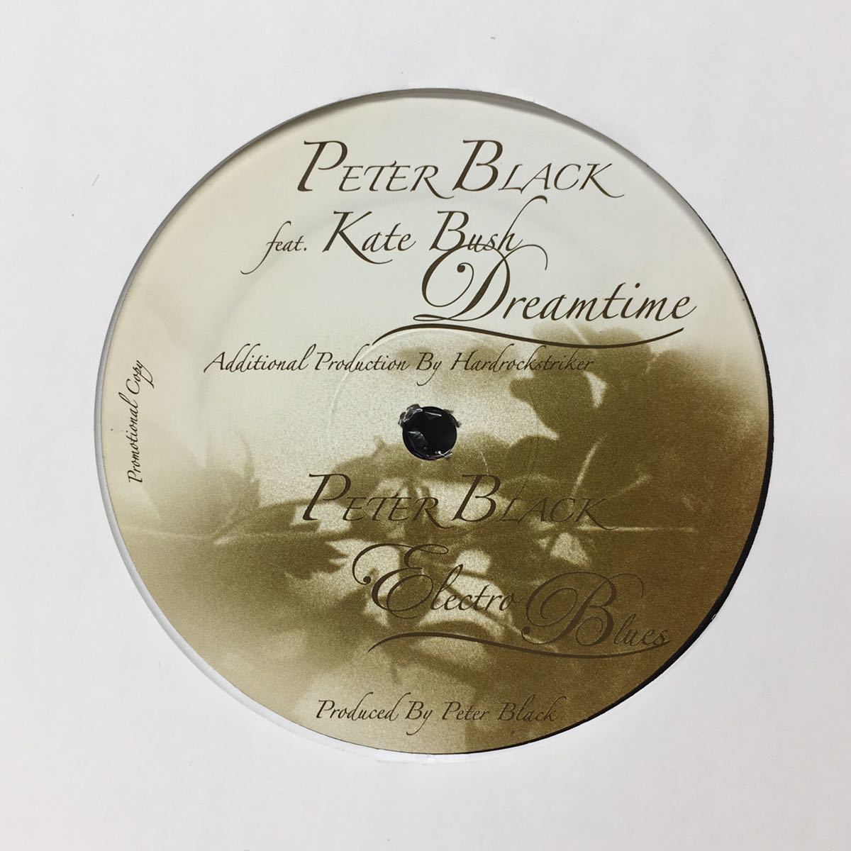 ●KATE BUSH, PETER BLACK/ DREAMTIME ELECTRO BLUES (12") US PRIVATE盤 BLACK WAX (n707)_画像3